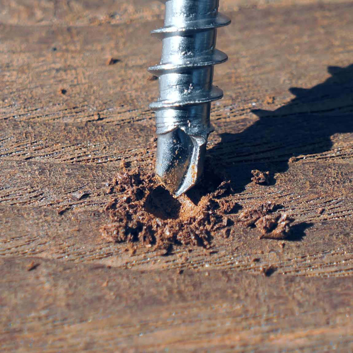 Edelstahl-Bohrschrauben (4,0 x 35 mm) – gehärtet, TX-Antrieb, 3-Zonen-Senkkopf, für Holzverbindungen, 500 Stück