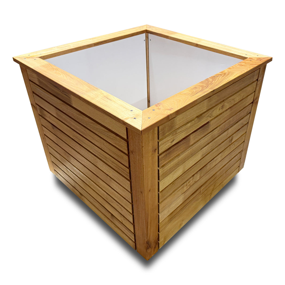 RobiCUBE 80-80 - Pflanzkübel & Hochbeet 80 x 80 cm - vormontiert
