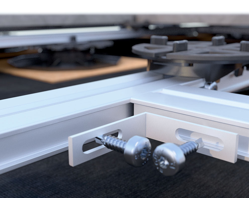 Alu-Winkelverbinder für H15