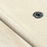 Edelstahl-Terrassenschrauben mit 3-Zonen-Senkkopf (5,0 x 70 mm) – selbstschneidend, TX25-Antrieb, für Holz auf Holz, 100 Stück