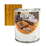 RIBOL Holzschutz-Öl Farbe: "KASTANIE" für Harthölzer (z.B. Robinie, Eiche, Teak u.v.m.), Nr. 569-048-250, 2,5 Liter (für max. 55qm)