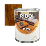 RIBOL Holzschutz-Öl Farbe: "WALNUSS" für Harthölzer (z.B. Robinie, Eiche, Teak u.v.m.), Nr. 569-064-075, 0,75 Liter (für max. 17qm)