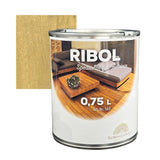 RIBOL Holzschutz-Öl Farbe: "LICHTGRAU" für Harthölzer (z.B. Robinie, Eiche, Teak u.v.m.), Nr. 569-212-075, 0,75 Liter (für max. 17qm)