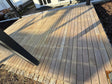 Terrassendiele Robinie Systemdiele MASSIV glattkant