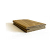 Terrassendiele Robinie BASIC (2. Wahl) 100 x 21 mm, genutet, keilgezinkt, bombiert – Profilansicht
