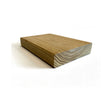 Terrassendiele Robinie PREMIUM SELECT 118 x 23 mm, glattkant, keilgezinkt – Profilansicht