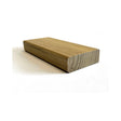 Terrassendiele Robinie BASIC (2. Wahl) 60 x 21 mm, glattkant, keilgezinkt – Profilansicht