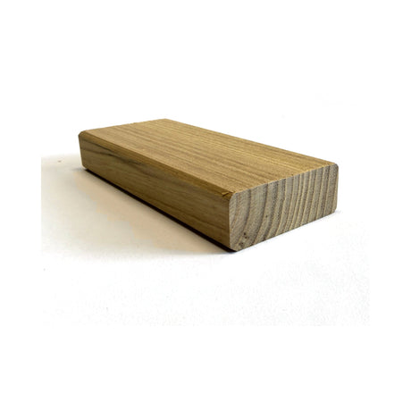 Terrassendiele Robinie ECO SELECT 60 x 23 mm, glattkant, keilgezinkt – Profilansicht