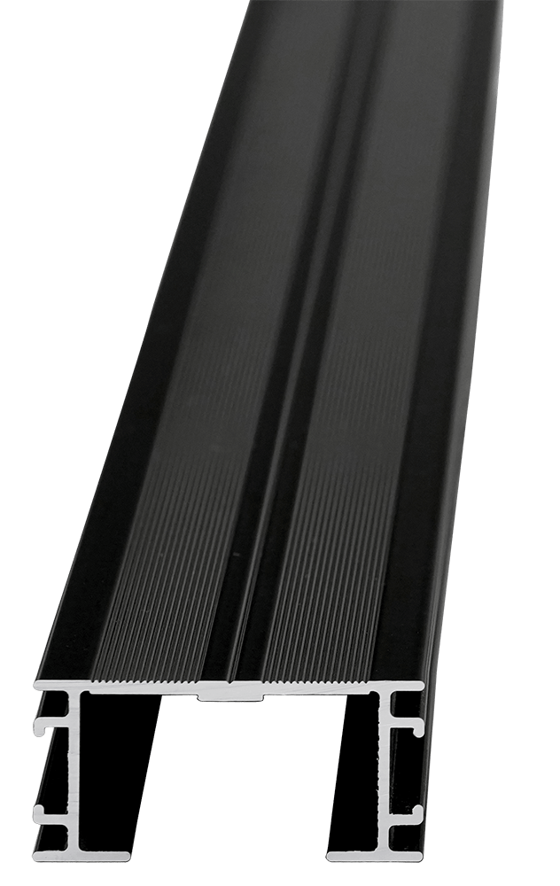RELO Schiene C 56 x 27 mm schwarz