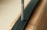 Distanzprofil GUMO D 15 x 6 mm – Hinterlüftung zwischen Diele und Unterkonstruktion, Rolle 10 m