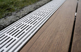RELO V Ventilations- und Entwässerungsprofil 150 mm, Aluminium, 1200 mm
