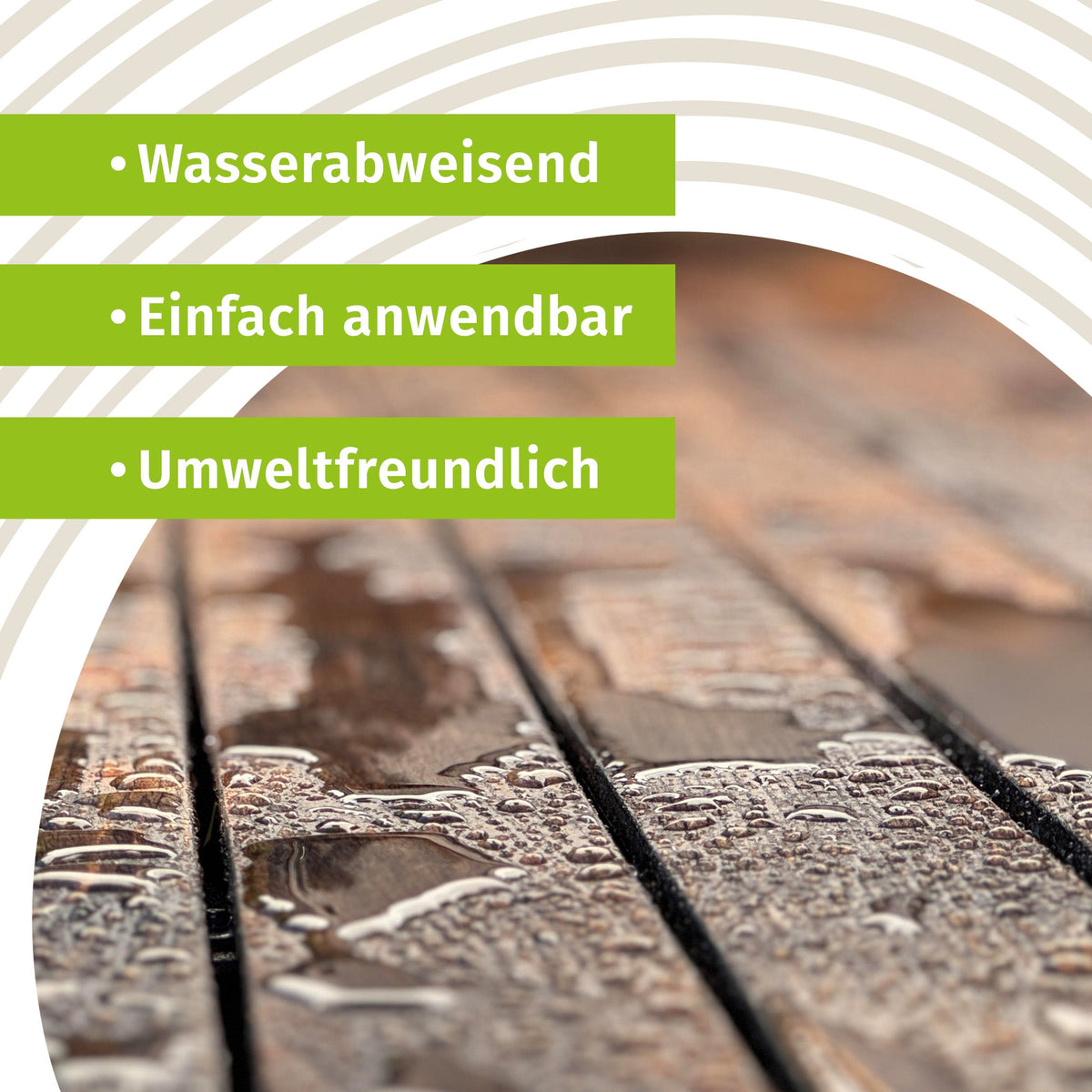 RIBOL Holzschutz-Öl: wasserabweisend, einfach anwendbar, umweltfreundlich