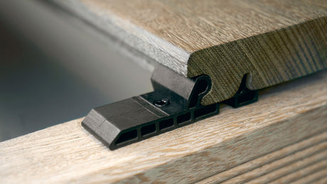 Terrassenverbinder SUPRO H – für Dielen mit SUPRO-Profil
