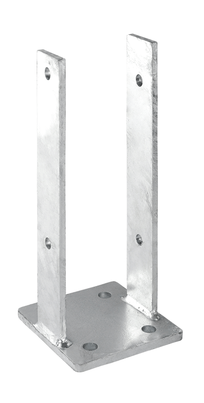 Zaun-Pfostenträger TERA PT 90 mm