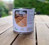 ROBOL Holzöl „COLOR“, 2,5 Liter, mit Farbpigmenten LÄRCHE