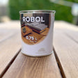 ROBOL Holzöl „COLOR“, 0,75 Liter, mit Farbpigmenten TABAK